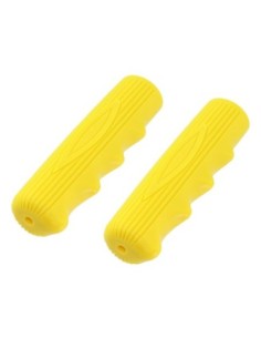 Grips 7/8 long 115mm Kraton Rubber 212 Yellow.